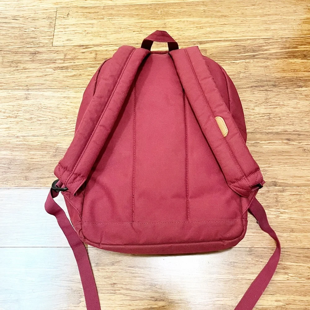 Herschel Supply Company Maroon Backpack with White Trim